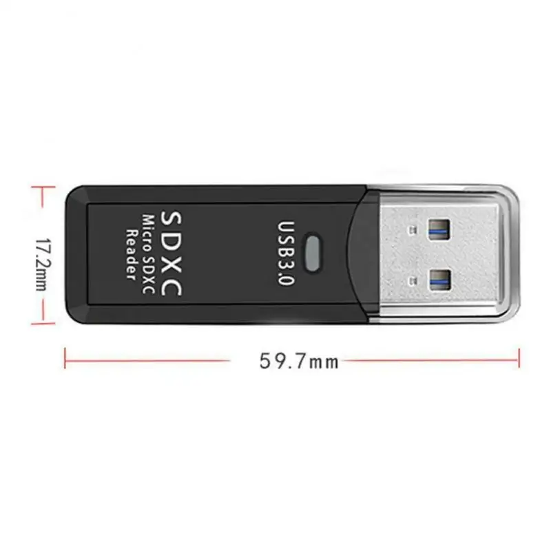 Устройство чтения карт памяти SD 2 в 1 сверхскоростной USB 3 0 адаптер для Micro SDXC T-Flash TF