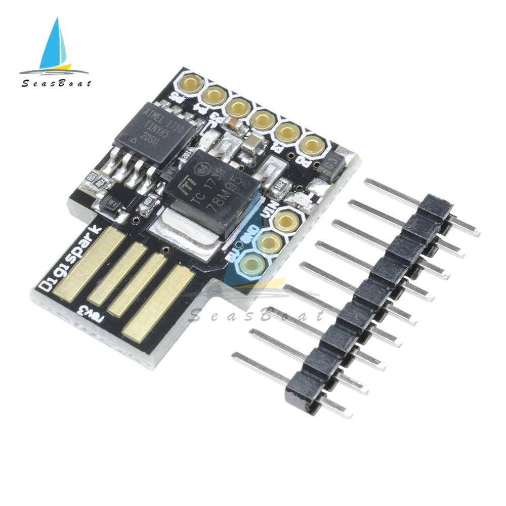 Плата разработки ATTINY синяя черная TINY85 Digispark Kickstarter Micro модуль ATTINY85 для Arduino IIC I2C USB |