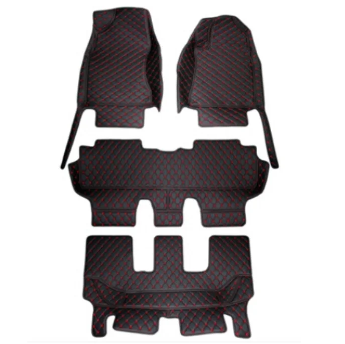 

Custom special car floor mats for Right Hand Drive Lancia Voyager 7 seats 2016-2012 waterproof carpets for Voyager 2013