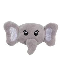 10pcslot cartoon plush patch cute soft grey elephant accessories stuffed cotton plush toys creative cartoon appliques