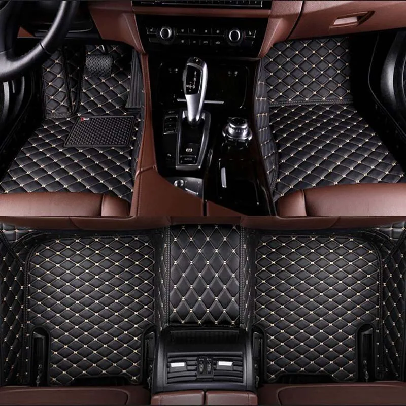 Car Floor Mats For Suzuki 5 Doors SX4 2007 2008 2009 2010 2011 2012 2013 2014 2015 2016 2017 2018 Car Accessories interior parts images - 6
