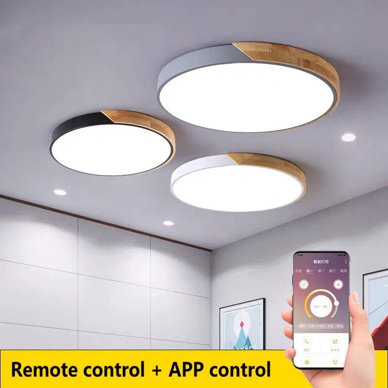 Светодиодная панельная лампа современный светильник в скандинавском стиле