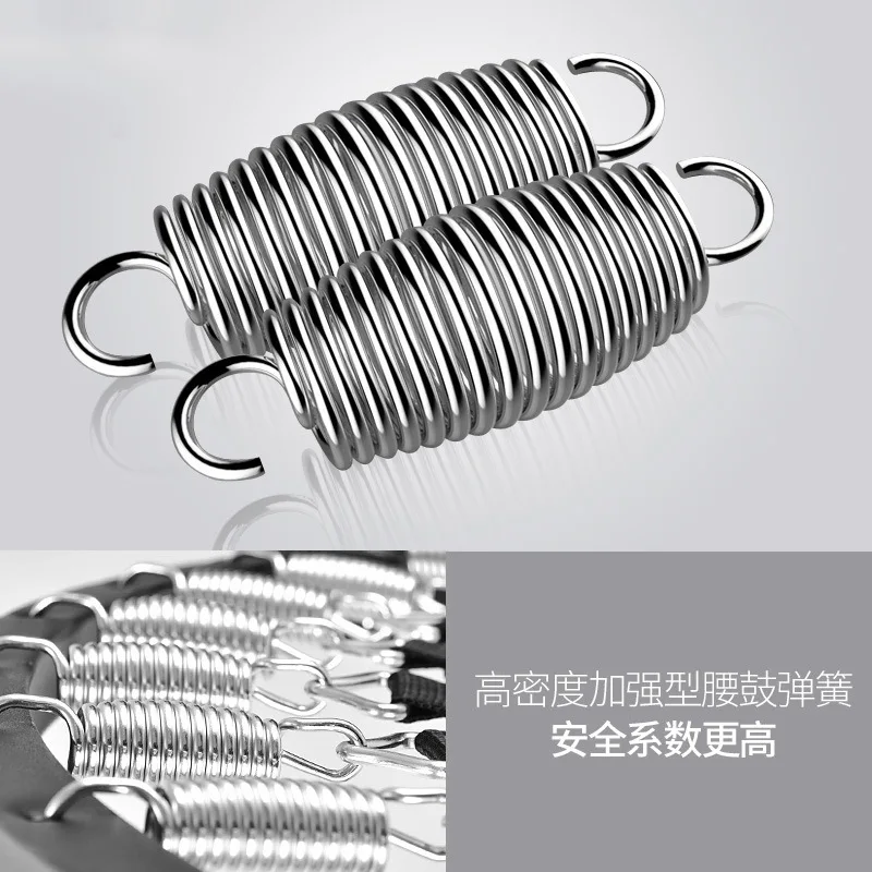 Складной круглый фитнес батут с регулируемым подлокотником тренировочный