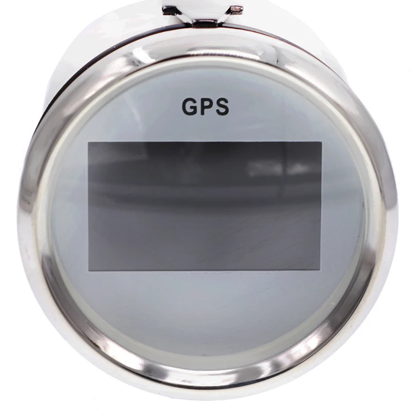 52 мм Цифровой GPS Спидометр Калибр 0~ 999 км/ч узлы регулируемый водонепроницаемый автомобильный gps для лодки Спидометр Калибр подходит 9~ 32 В
