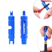 roadmtb bicycle tire nozzle wrench multifunctional valve core tool double head portable removal disassembly spanner bike repair