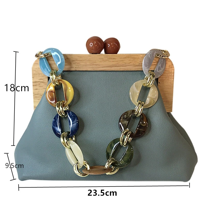 Акриловая коробка сумка-мешок для женщин акриловая вечерняя сумка с зажимом