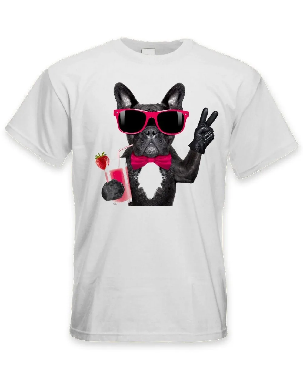 Летняя Хлопковая мужская футболка нового дизайна с дизайном французского