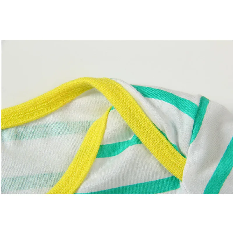 Детское Хлопковое платье в полоску на возраст 1-6 лет | Детская одежда и обувь