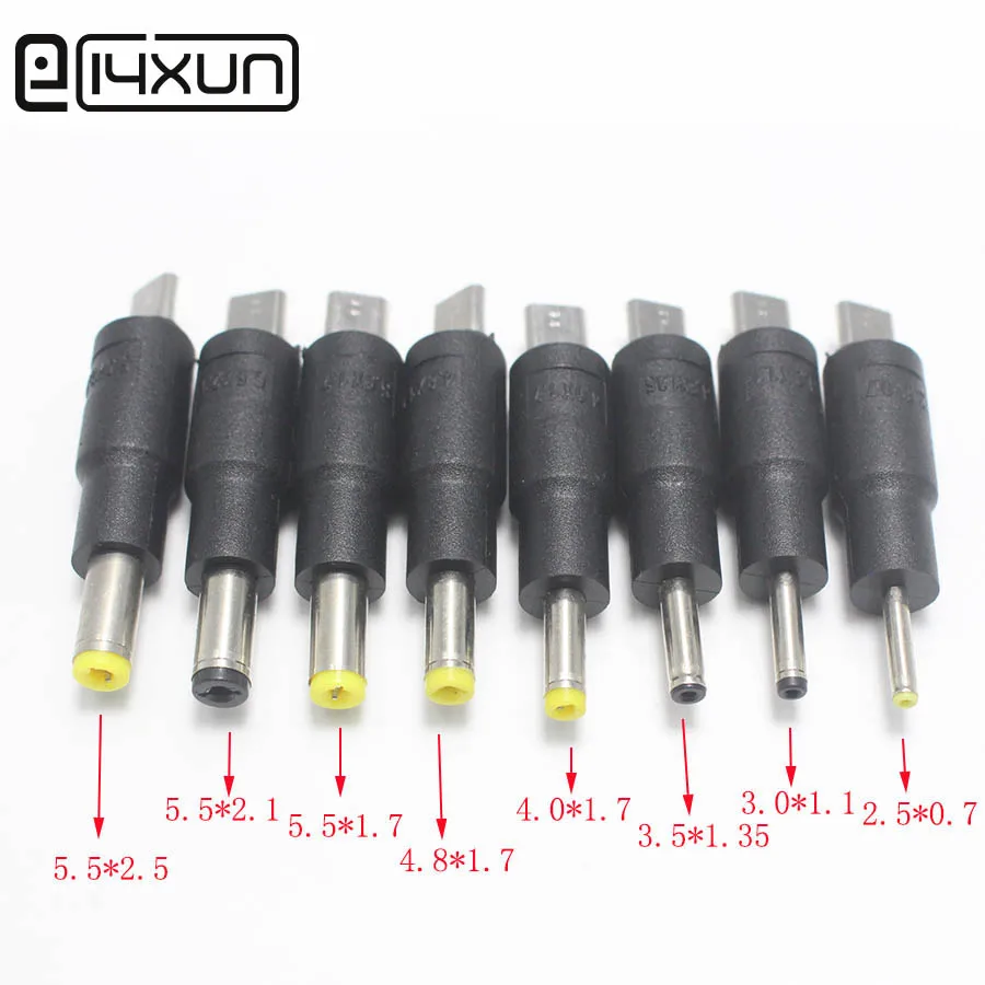EClyxun 1 шт. штекер Micro usb в разъем питания постоянного тока зарядный 5 5*2 5*1 7 4 8*1 0*1 3 2 5*0