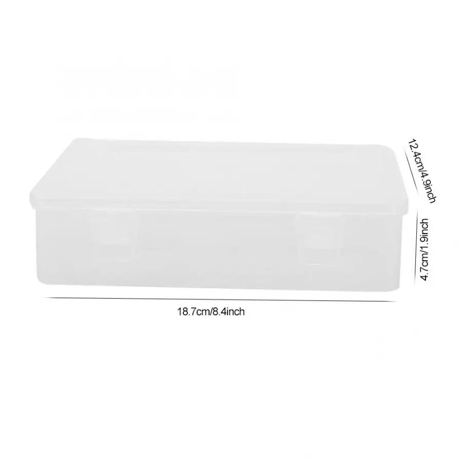 Пилочка для ногтей пинцет хранилище ножниц коробка дизайна инструмент украшения