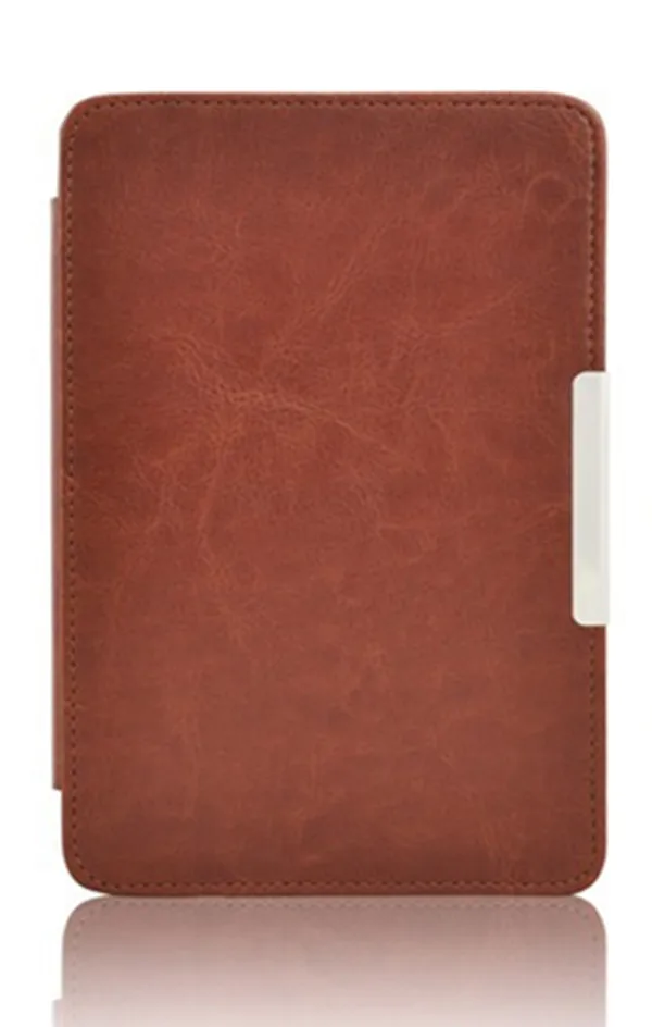Кожаный чехол портмоне с откидной крышкой для устройства чтения электронных