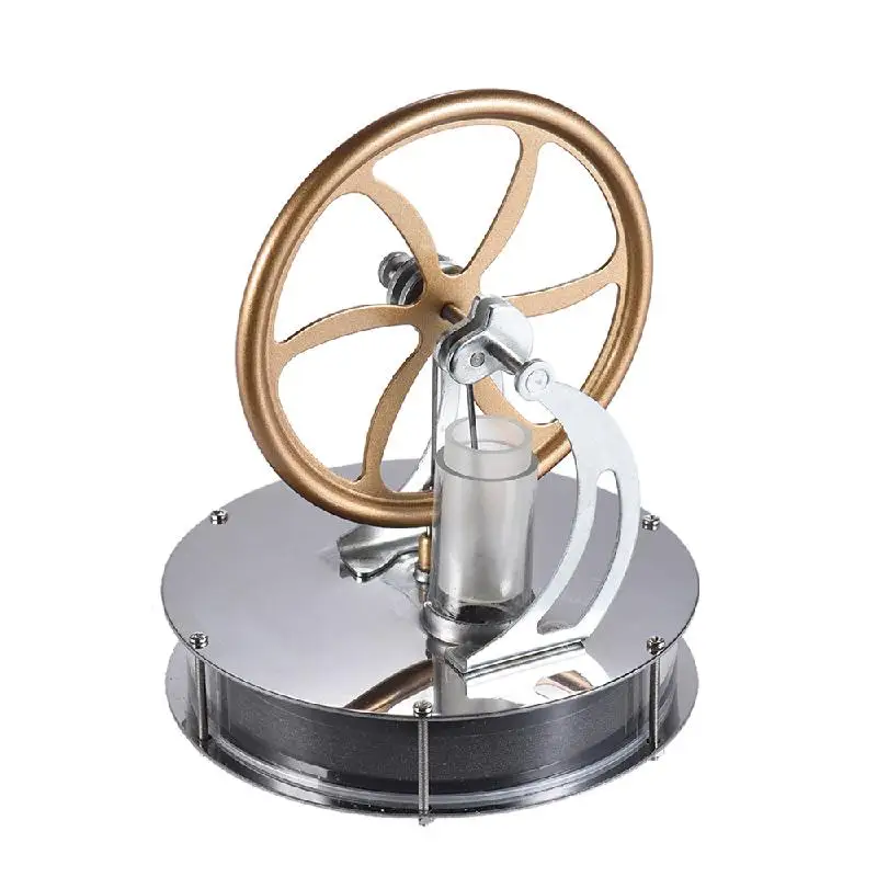 

Temperature Difference Machine Stirling Motor Low Temperature Model Hot Steam Science Experiment Education Teaching Tool Diy Kit