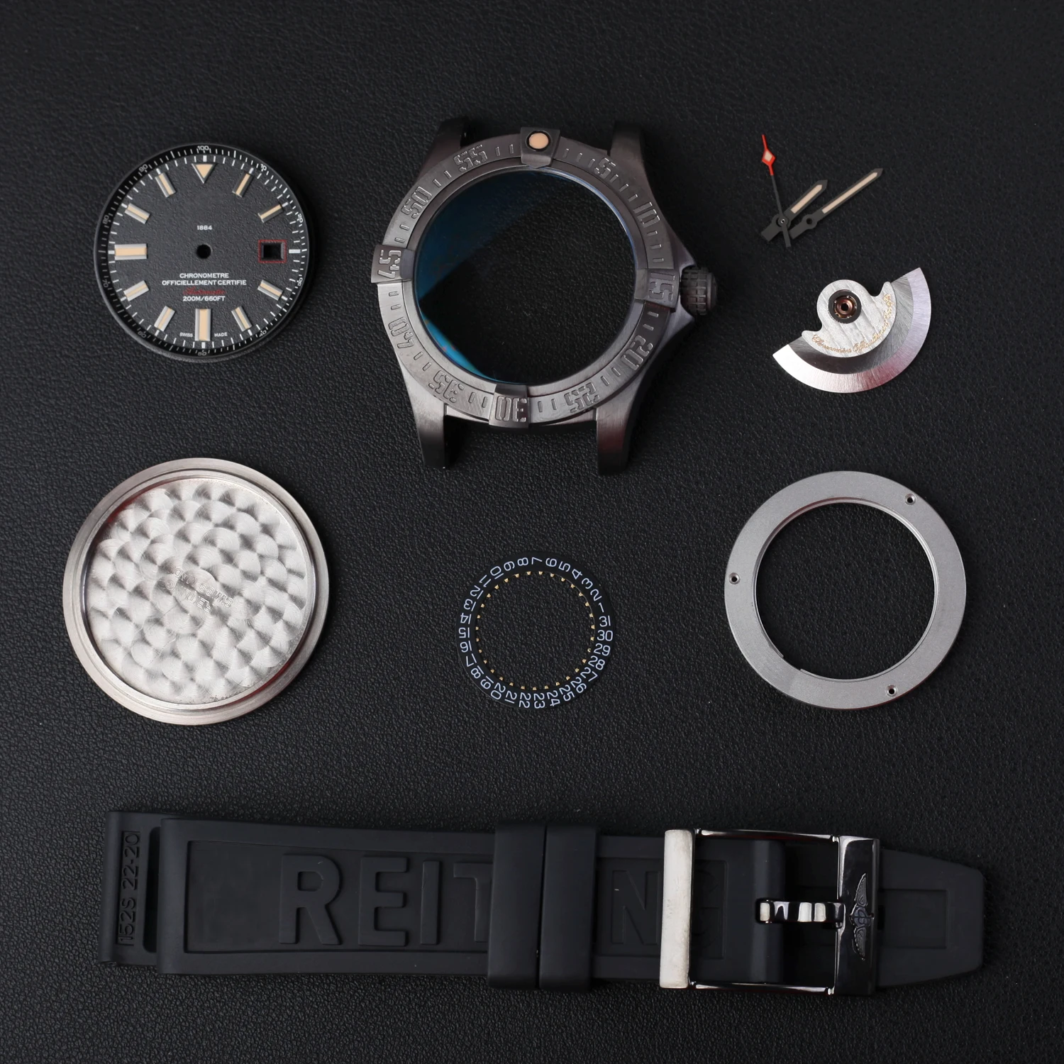 Чехол для часов FIT 2824 с механизмом black bird titanium|Часы Чехлы| |