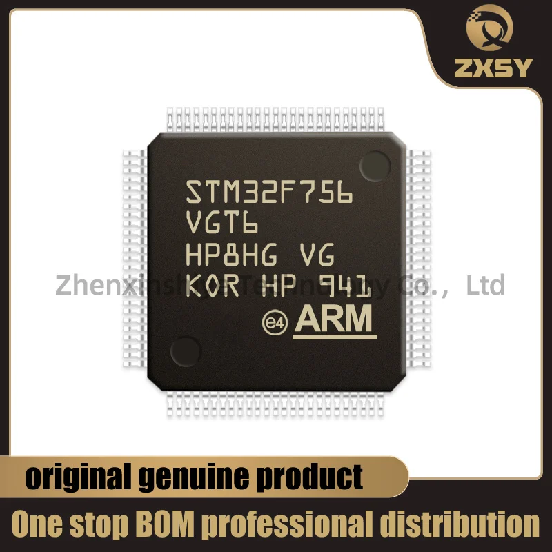 

Микроконтроллер STM32F756VGT6 IC 32 бит 1 Мб FLASH 100LQFP