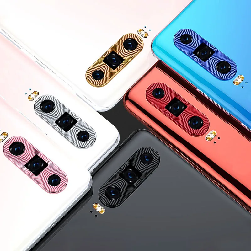 Протектор объектива камеры для Huawei P40 P30 Lite P20 Honor 20 20i 10i 20s Nova 5T Алюминиевый