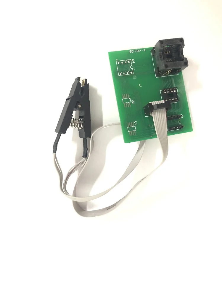 8Pin линия Зажим Soic 8 SOP8 Тесты зажим для Eeprom адаптер ЭСППЗУ soic разъем