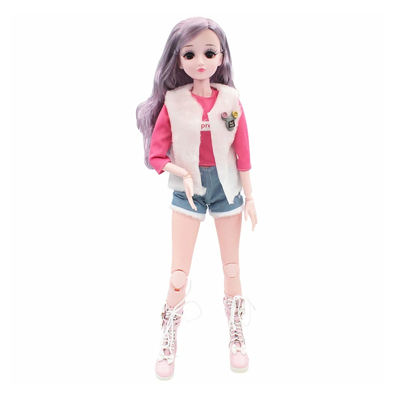 Одежда для кукол 60 см аксессуары на каждый день 1/3 платье шарнирной куклы