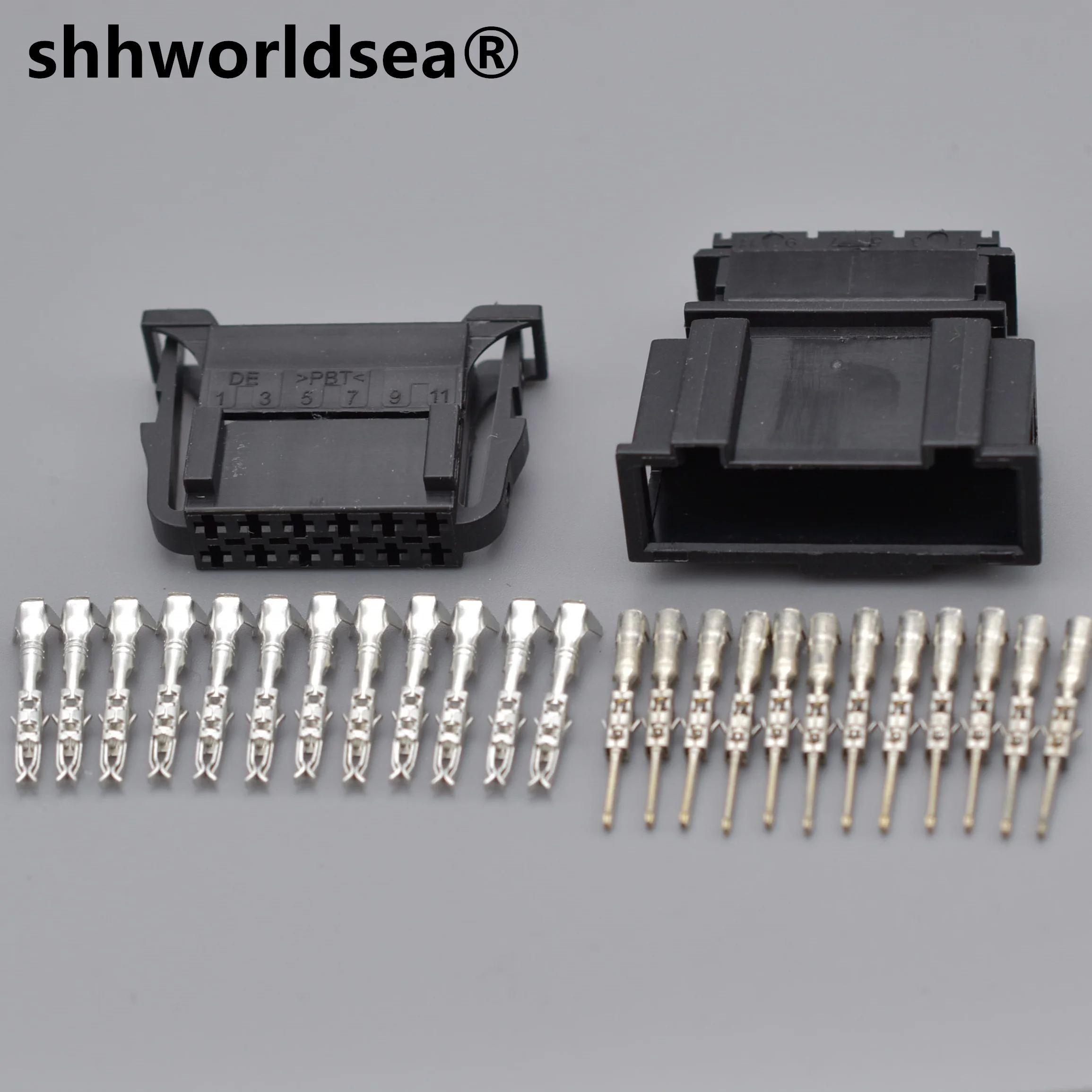 shhworldsea 12 отверстий 1 5 мм 3B0 972 736 726 гнездовой разъем 3B 0972736 0972726 Автомобильная