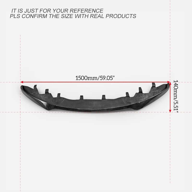 Car-styling For Mazda MX5 Roadster Miata NC Club Style Carbon Fiber Front Lip (Fit NC3 only) Glossy Finish Bumper Splitter Kit | Автомобили