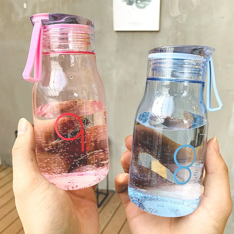 Креативная цифровая пластиковая чашка на удачу 350 мл простая художественная