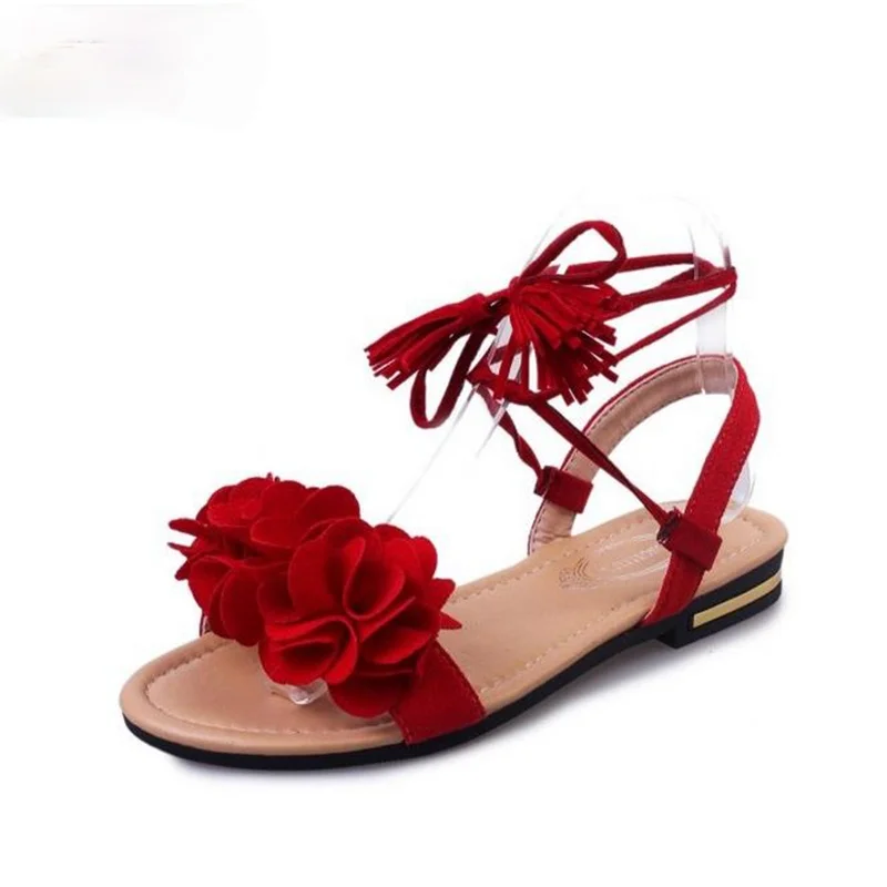 

Summer New Fashion Women's Sandals 2021 Sandals Women Flats Open Toe Women Shoes Casual Ladies Flower Sandals Beach Sandalia