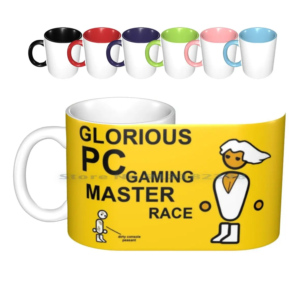 Великолепные компьютерные игровые керамические кружки Master Race, кофейные чашки, Кружка для молока и чая, великолепные компьютерные игровые компьютерные креативные компьютерные чашки Master Race Pcmr