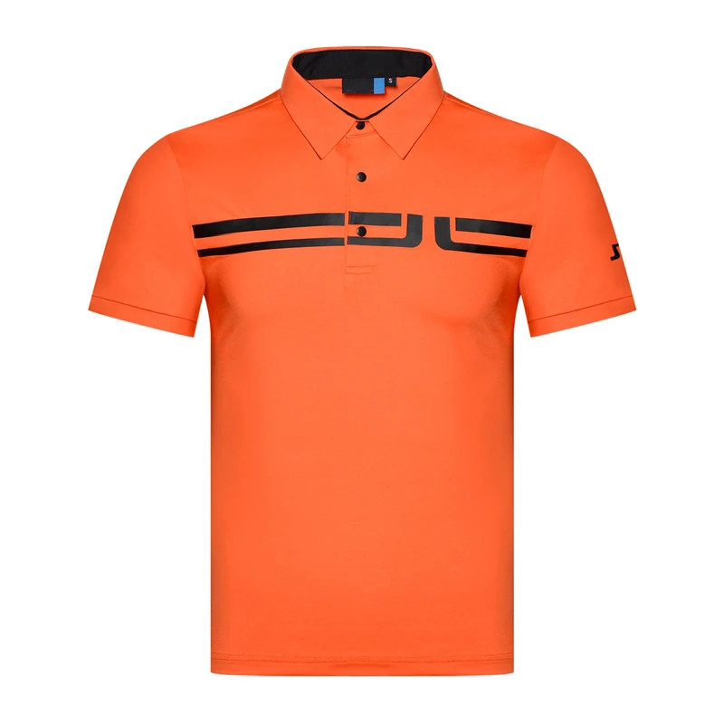 

Golf clothing Men's golf wear short sleeved shirt sports quick drying clothes 5 colors