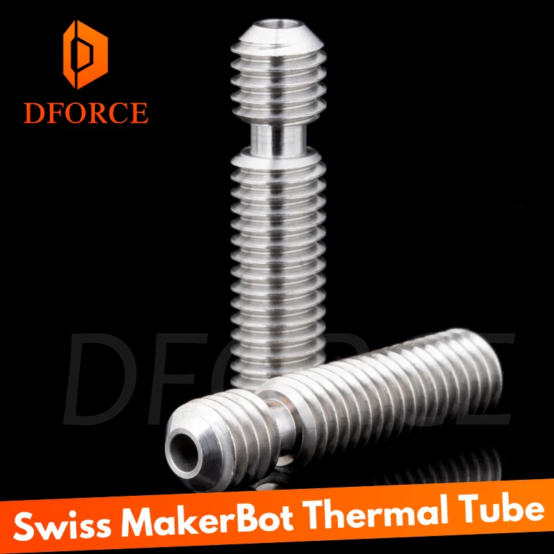 DFORCE Swiss MakerBot все металлические MK8 тепловая трубка обновление Тепловой разрыв для