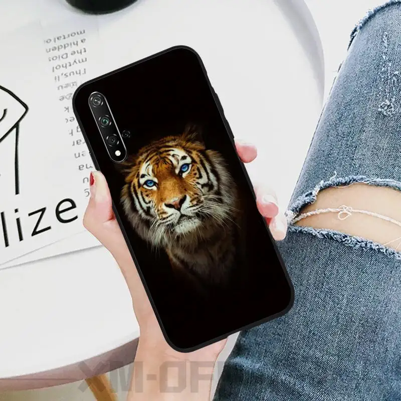 

Animal Tiger And Lion Case For Huawei P30 P20 P40 E Pro Lite P Smart Y8p Y6p Y7 2019 Cover Nova 5t Mate 10 20 30 Lite