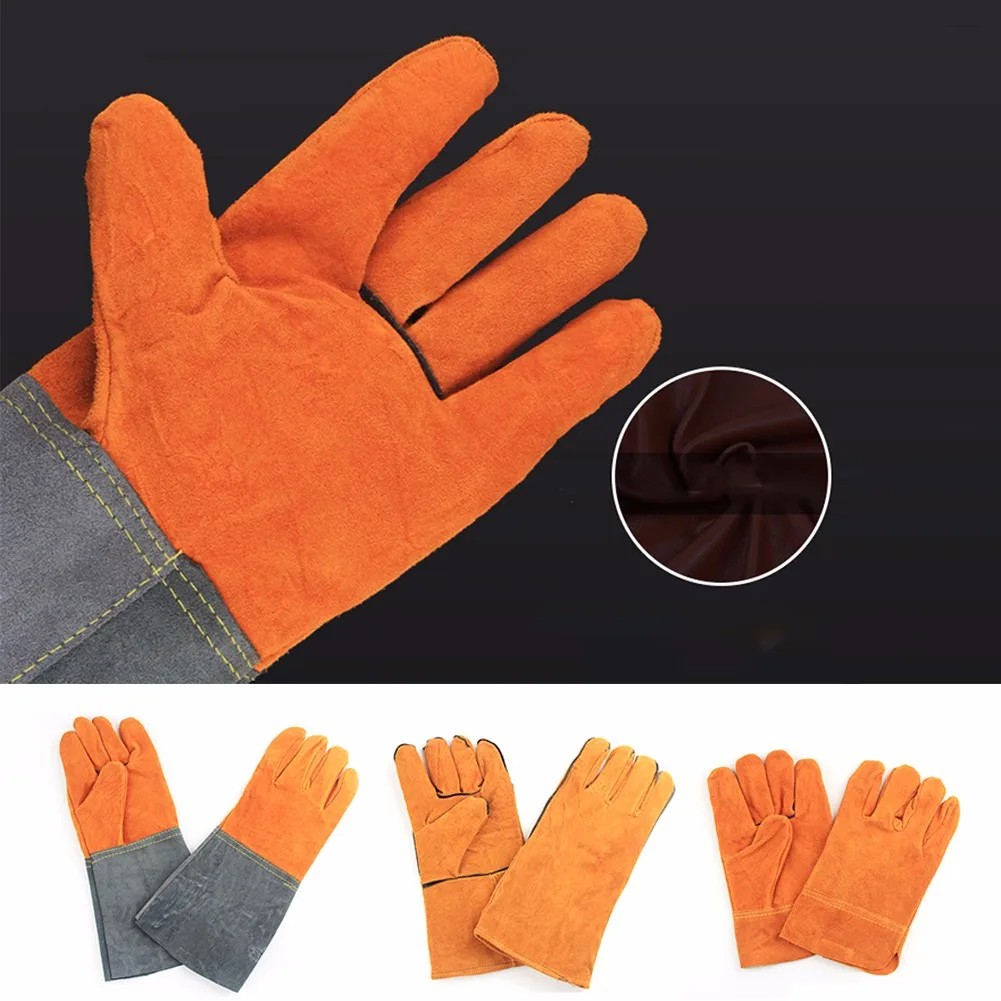

Accessory Soldering Gloves Gauntlets Hand Protection Medium Size Optional