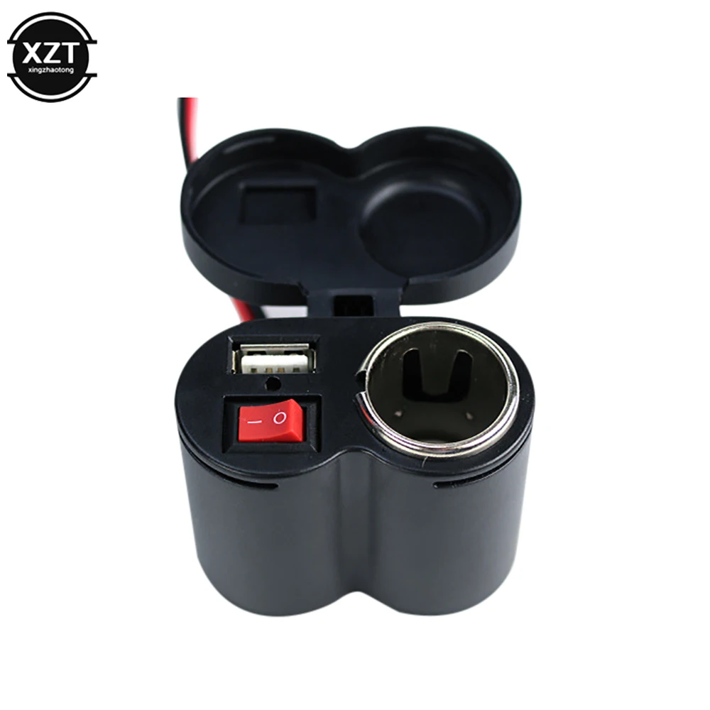 USB-зарядное устройство для мотоцикла прикуривателя с выключателем | Автомобили и