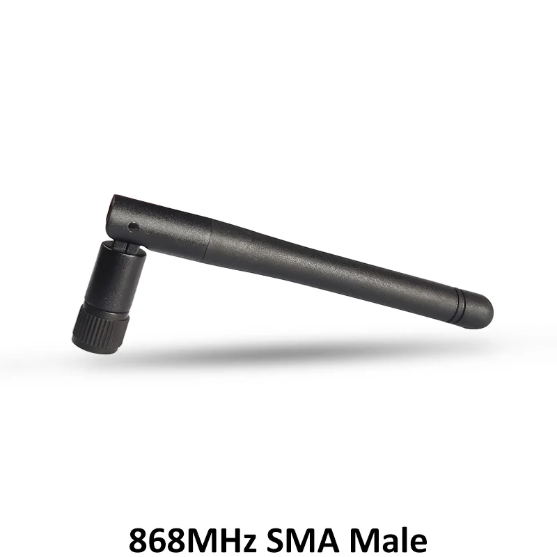GRANDWISDOM 10pcs 868mhz antenna 3dbi sma male 915mhz lora antene pbx iot module lorawan signal receiver antena