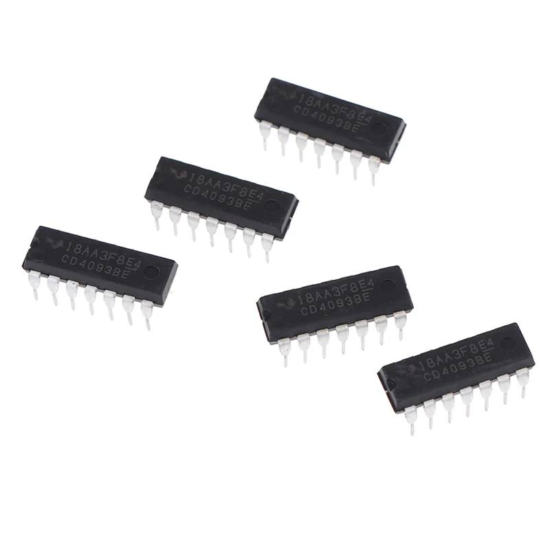 

10PCS CD4093BE DIP14 CD4093 DIP 4093 DIP-14 4093BE New And Original IC