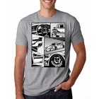 Летняя мужская Повседневная белая футболка, модная мужская футболка, забавная RWB 964. Детали топы с принтом, хлопковый воротник, короткий рукав