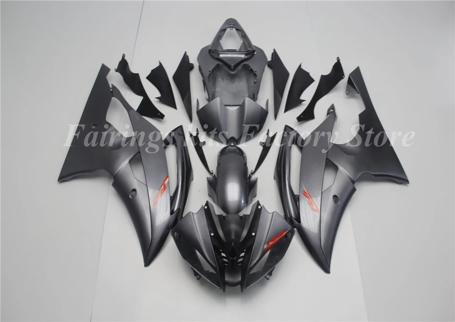 

Литья под давлением Новый ABS обтекатель наборы Подходит для Yamaha YZF R6 2008 2009 2010 2011 2012 2013 2014 2015 2016 пользовательские холодный серый