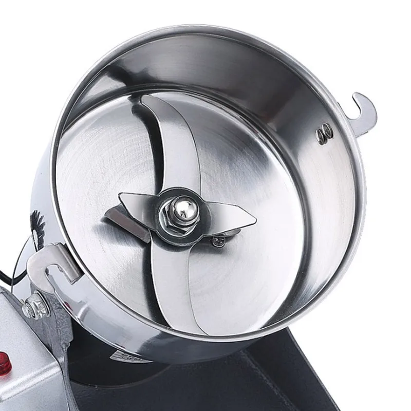 800 г нержавеющая сталь Sanqi китайская медицина кофе сухая пища дробилка