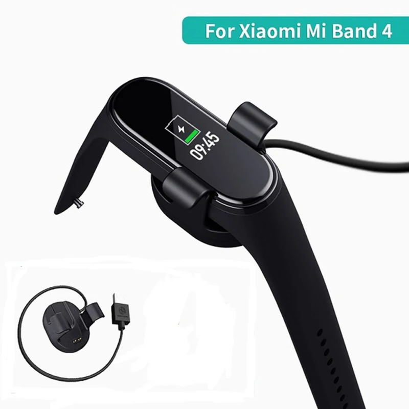 SIKAI для xiaomi mi Band 4 Кабель зарядного устройства band глобальная зарядка USB зарядное
