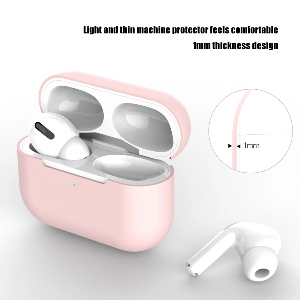 Защитный чехол для AirPods Pro 3 красный черный белый силиконовый портативный