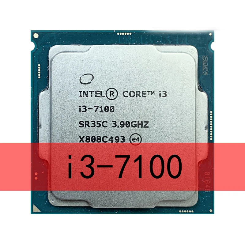 

Intel Core i3 7100 Processor 3.90GHz 3M Dual-Core Socket 1151 desktop CPU working 100%