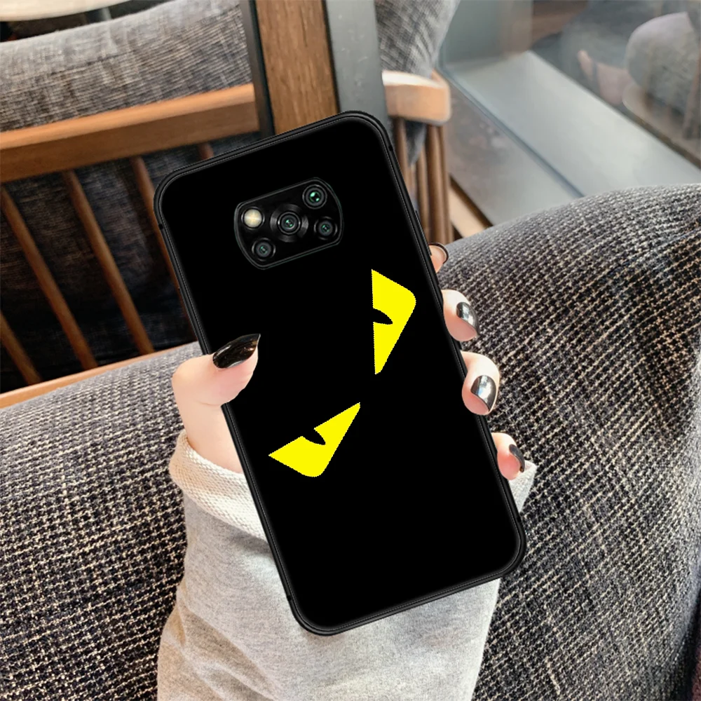 

Italian luxury brand bat Phone case Cover Hull For Xiaomi Mi A2 A3 8 9 9T Note 10 Se Lite Pro black Hoesjes Fashion Back Tpu