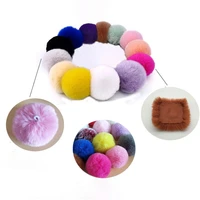 new 5pcs 4cm 5cm faux fur pompom fluffy soft balls diy hair ball pom pom for handicrafts handmade sewing crafts materials
