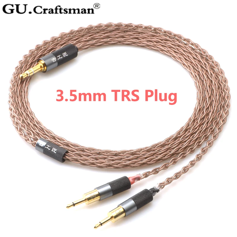 GUcraftsman 6N OCC медь для SENNHEISER HD700 4Pin XLR 2,5 мм/4,4 мм Баланс кабель для наушников