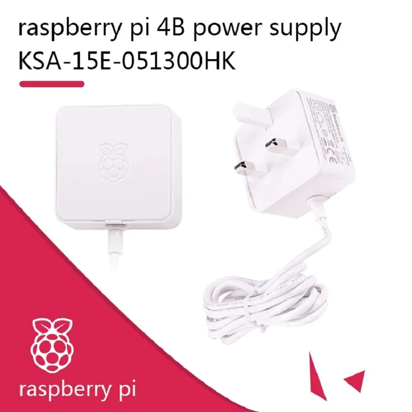Raspberry Pi 15.3W USB-C Power Supply The official and recommended power supply for 4 RPRI193 | Компьютеры и офис