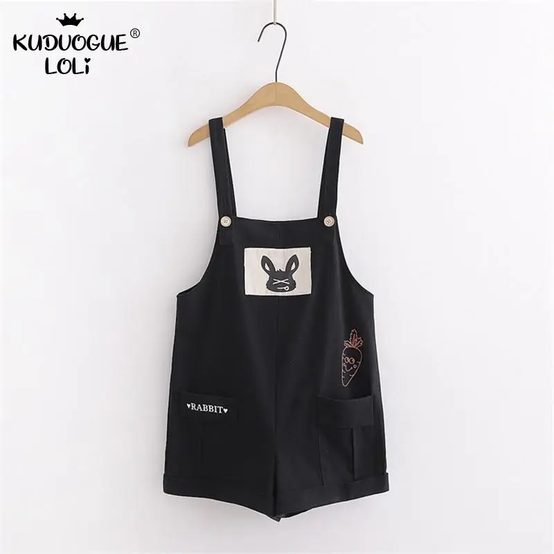 Милые комбинезоны с кроликом для милых девушек женские студентов подростков