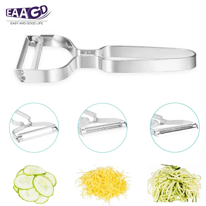 

1Set Stainless Steel Peeler Premium Ultra Sharp Julienne Peeler Vegetable Fruit Peeler Slicer Y Peeler for Potato Carrot Apple