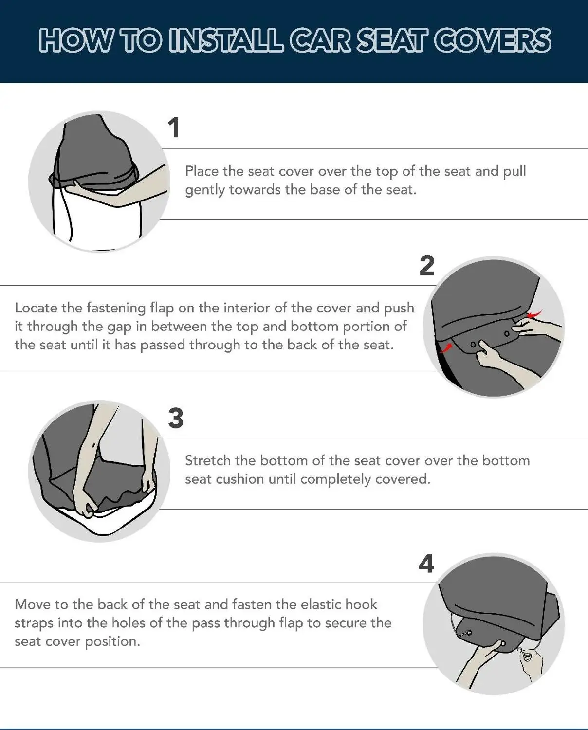 

AIMAAO Two (one-piece) car seat covers custom printed universal front protectors accessories cushion kit