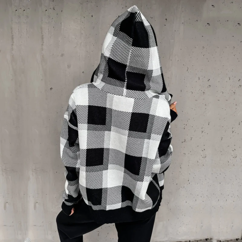 Женские модные костюмы из трех предметов элегантная майка + клетчатая толстовка