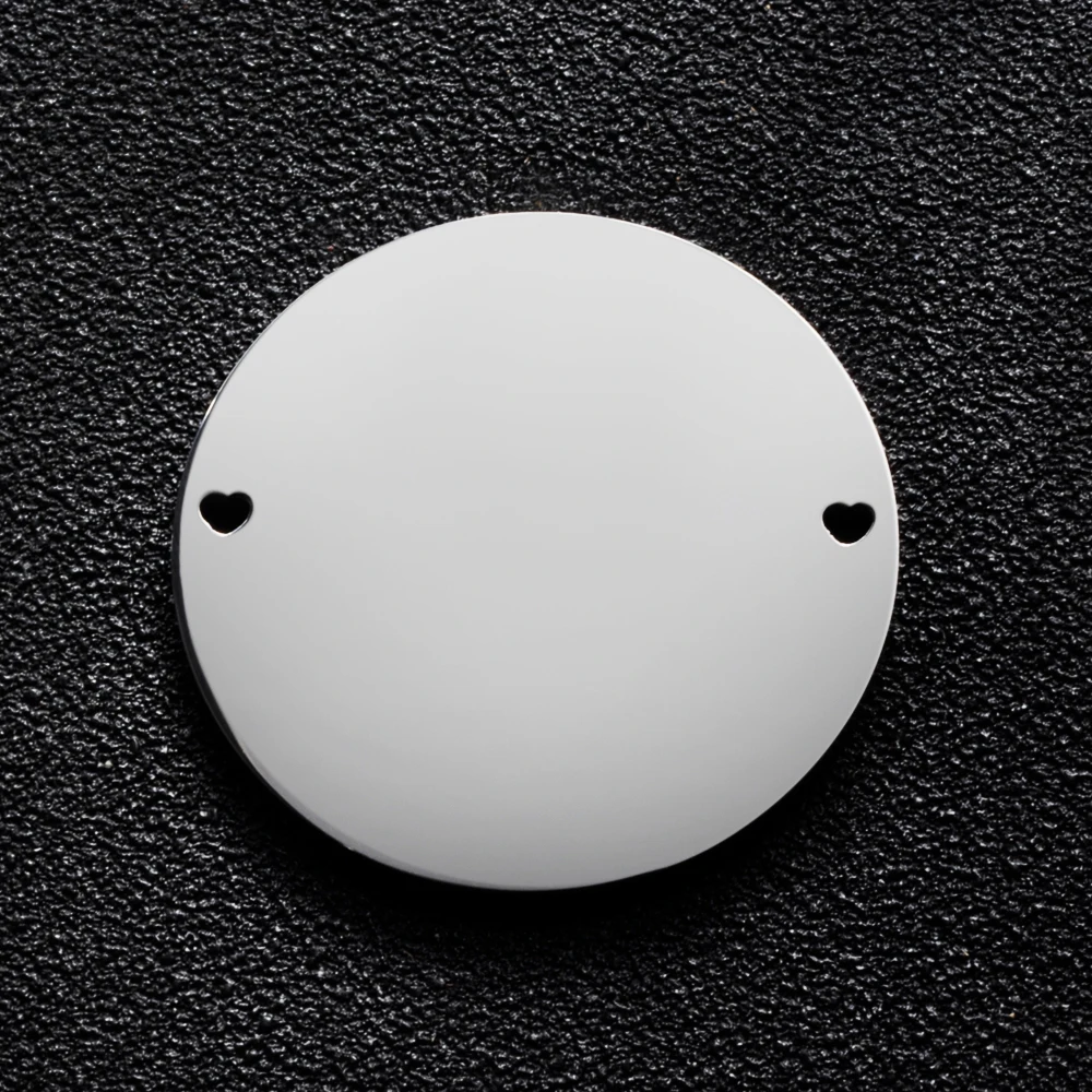 30 шт./лот зеркальная полировка нержавеющая сталь мм круглые заглушки