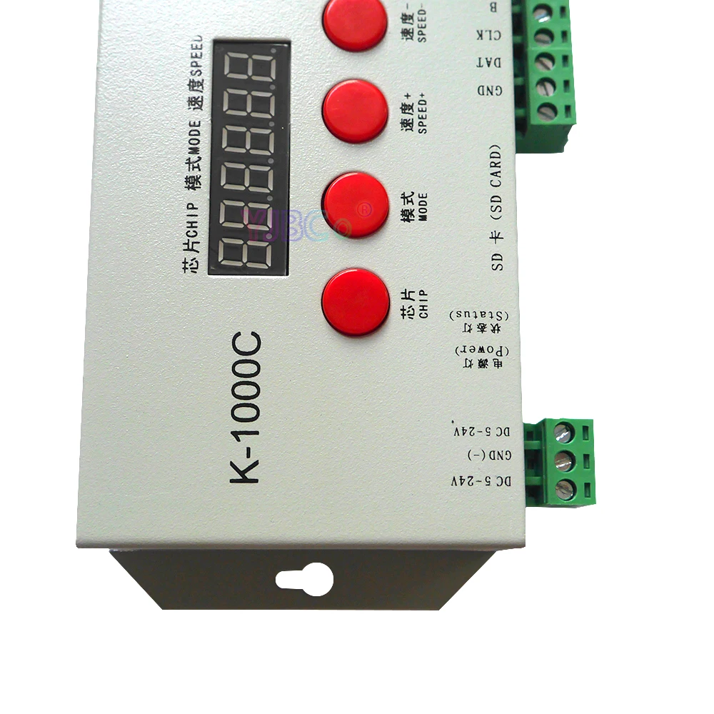 Лампа-контроллер светодиодной лампы K1000C WS2812B WS2811 APA102 T1000S WS2815 5 В 12 24 постоянного