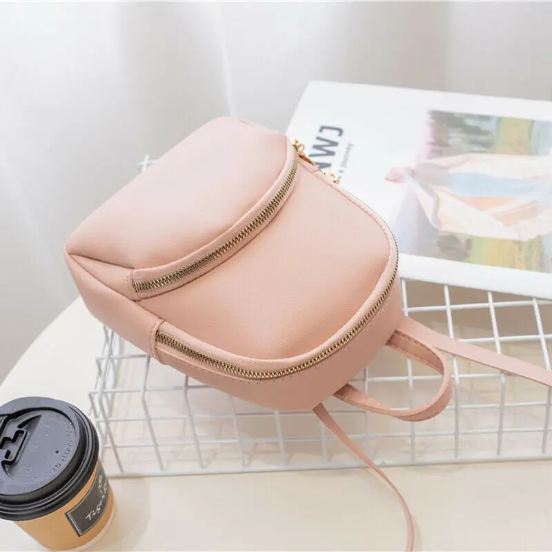 Новый женский рюкзак маленький кожаный дорожный модные сумки через плечо | Багаж